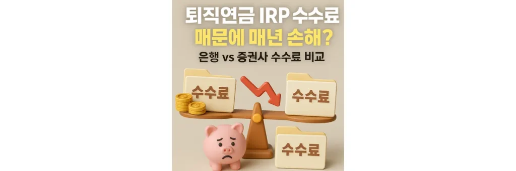 퇴직연금 IRP 수수료