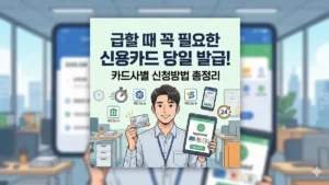 신용카드 당일 발급