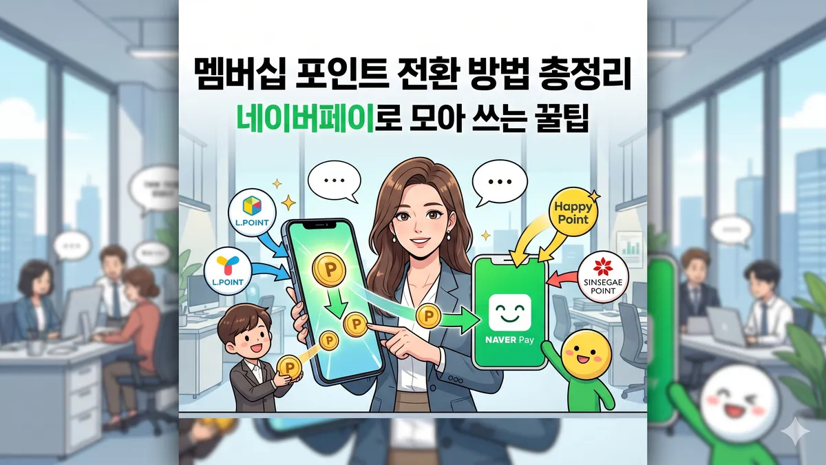 멤버십 포인트 전환