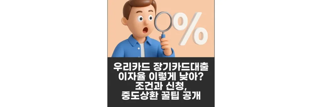 우리카드 장기카드대출