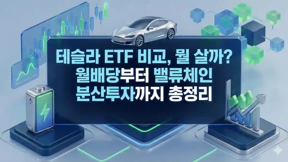 테슬라 ETF 비교