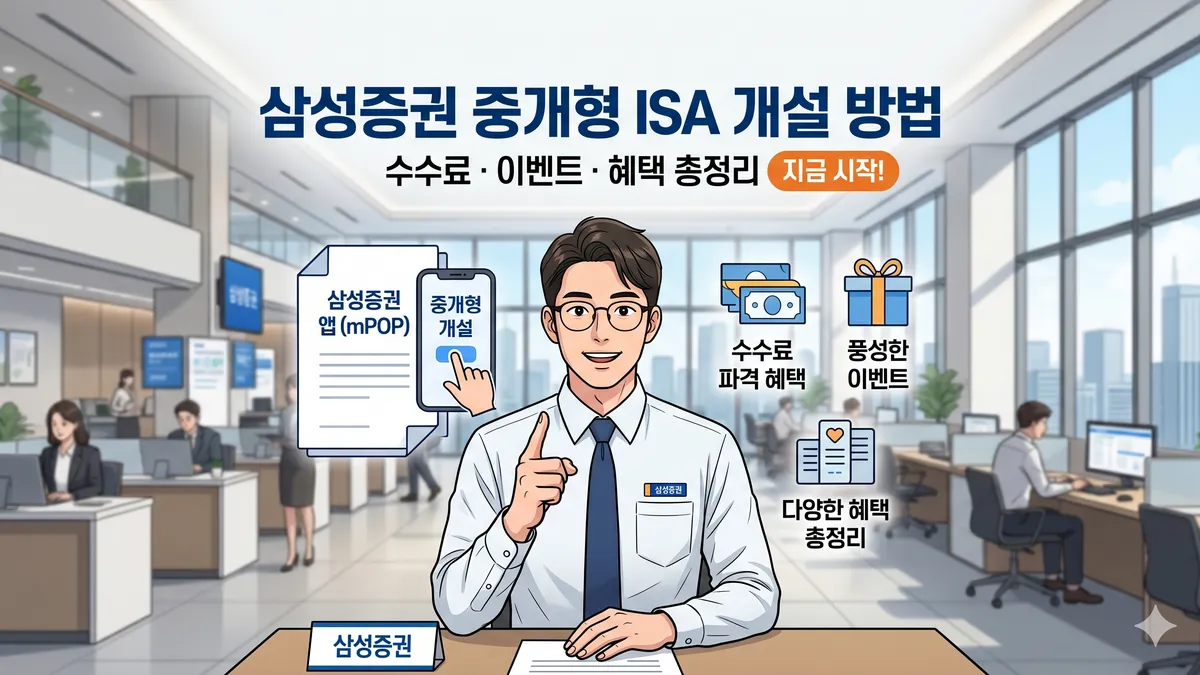 삼성증권 ISA 계좌 개설