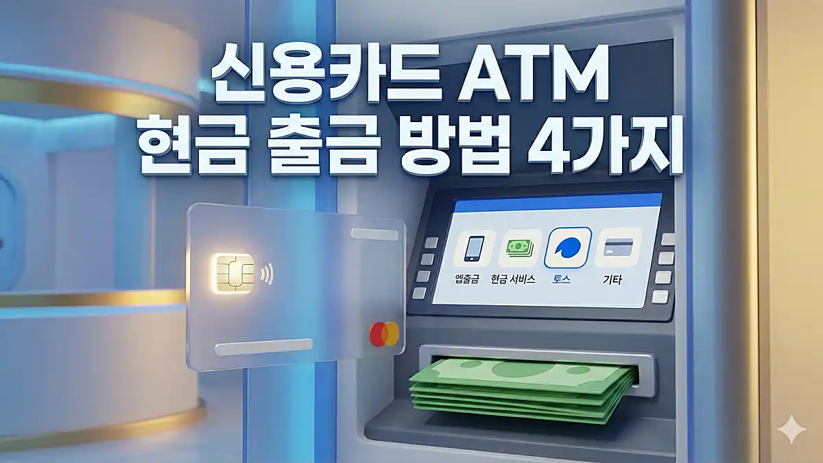 신용카드 ATM 현금출금