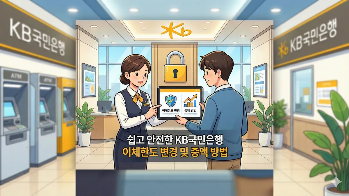 KB국민은행 이체 한도