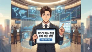 MSCI 지수 편입 확인 및 예상 종목