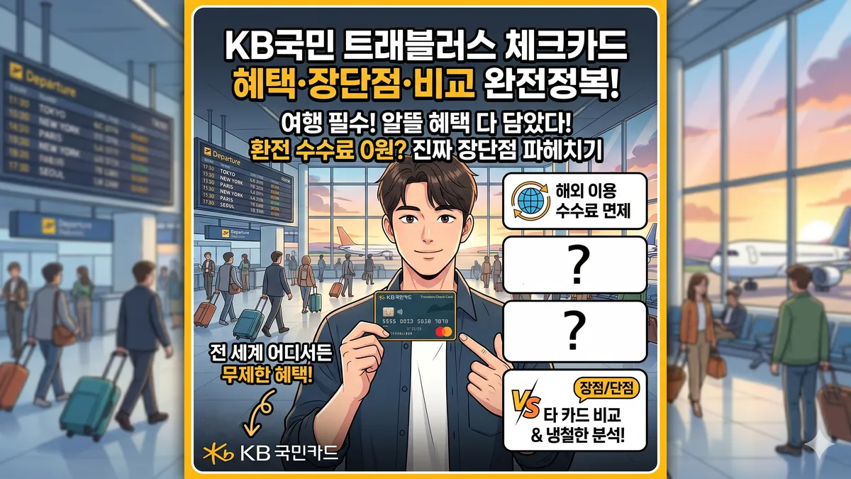 KB국민 트래블러스 카드 혜택
