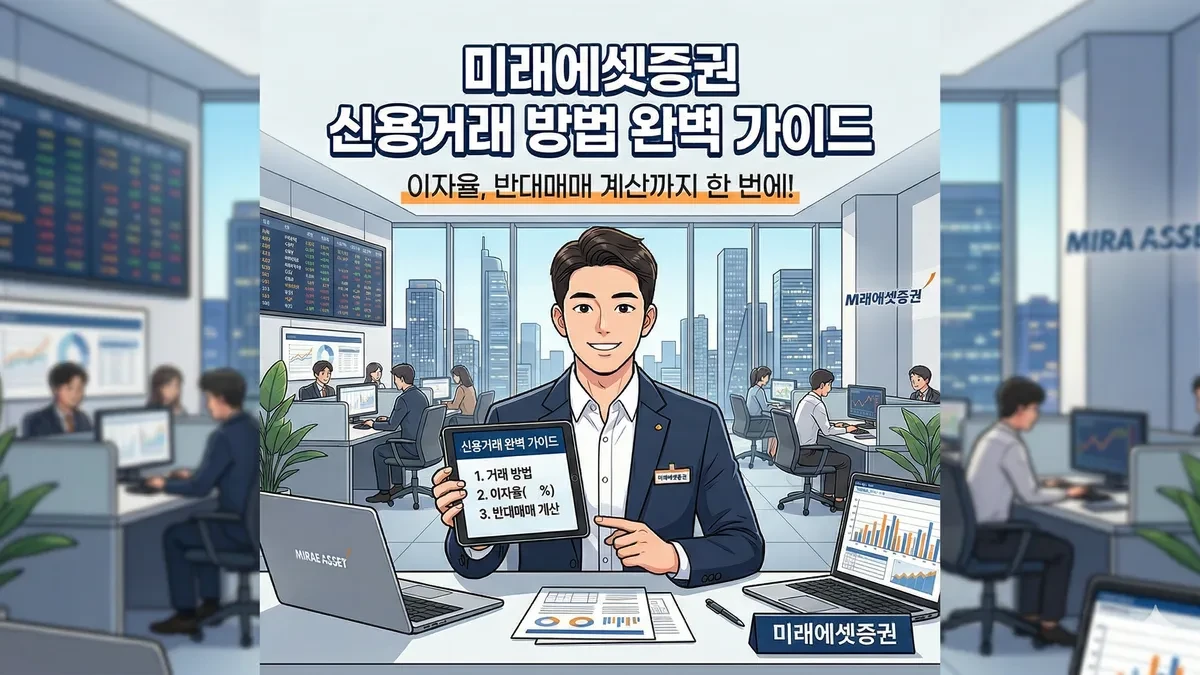 미래에셋증권 신용거래