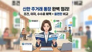신한 주거래 우대통장