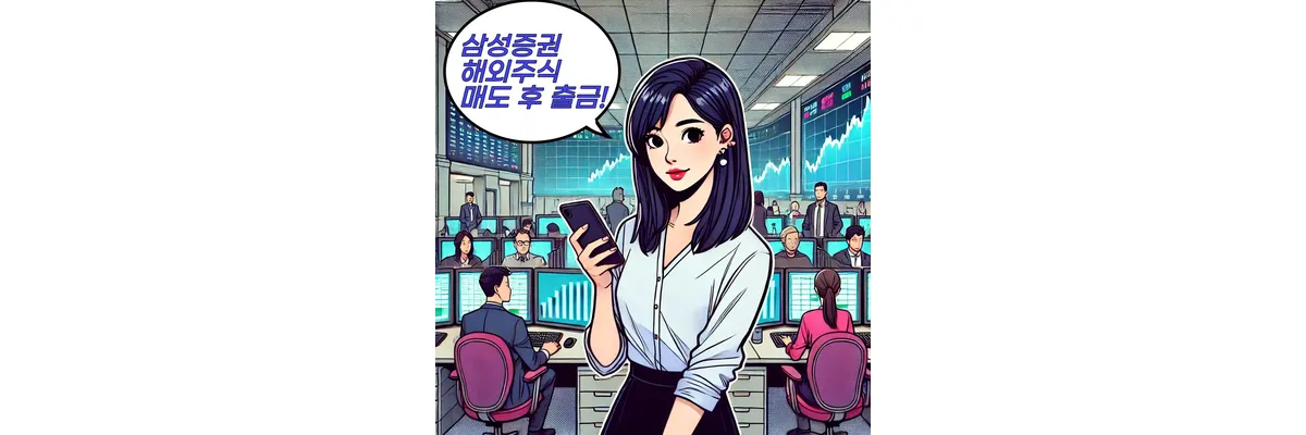 삼성증권-해외주식-매도-후-출금