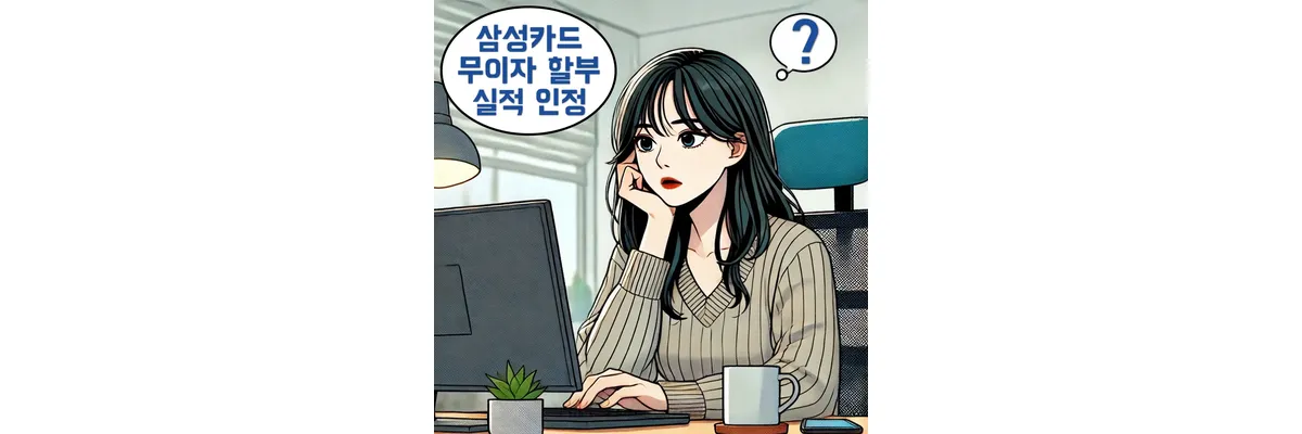 삼성카드-무이자-할부-실적-인정