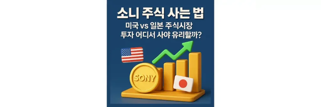 소니 주식 사는 법