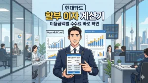 현대카드 할부 이자 계산기