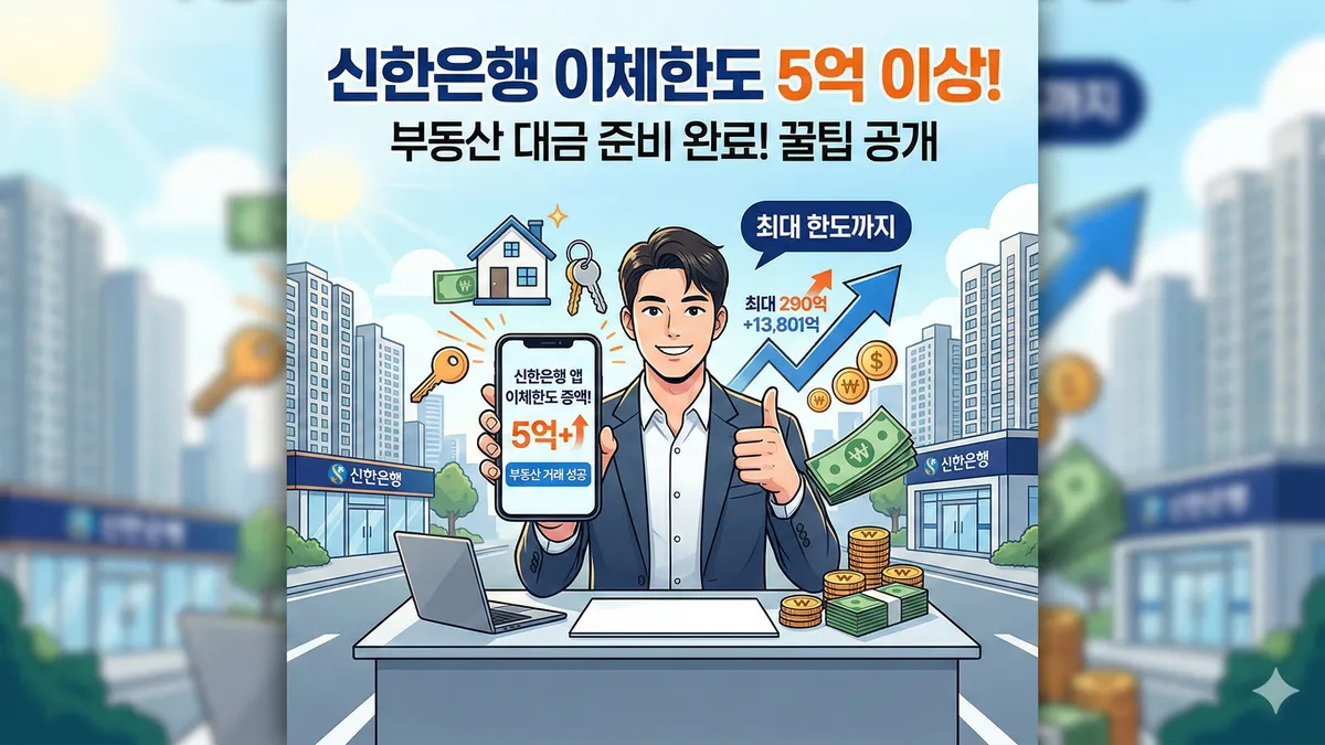 신한은행 이체한도 상향