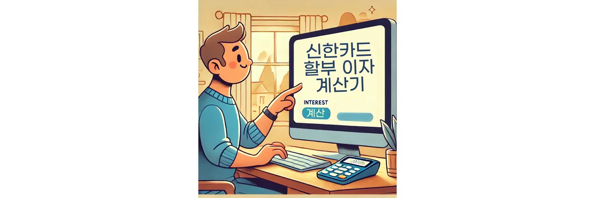 신한카드 할부 이자 계산기