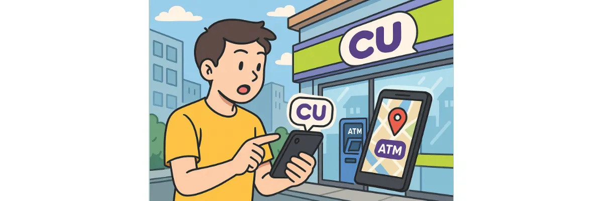 CU 편의점 ATM 위치 찾는 방법 CU 편의점 ATM