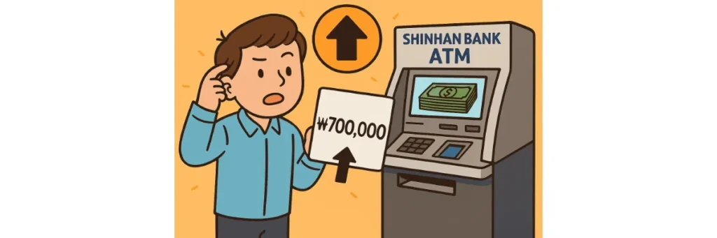 신한은행 ATM 출금 한도