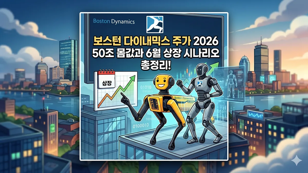 보스톤 다이내믹스 주가