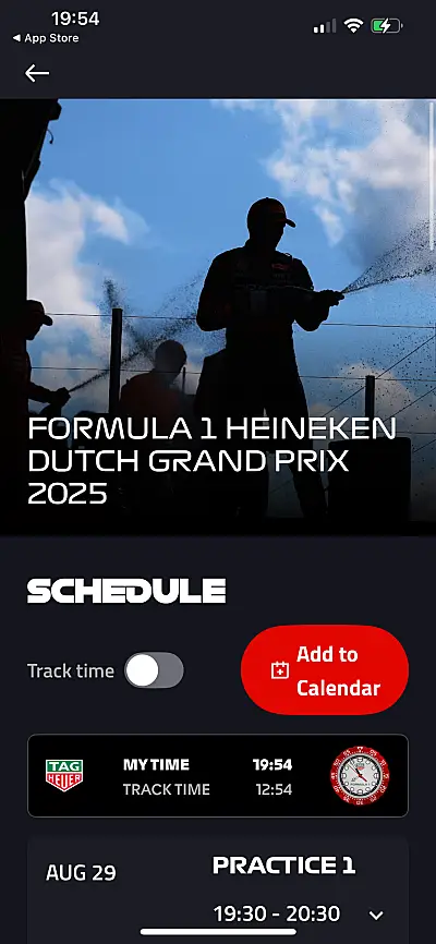 F1 모바일앱 그랑프리 일정