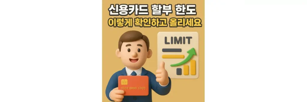 신용카드 할부 한도