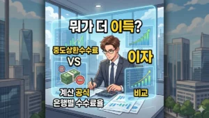 중도상환수수료 vs 이자