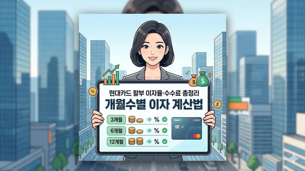 현대카드 할부 이자