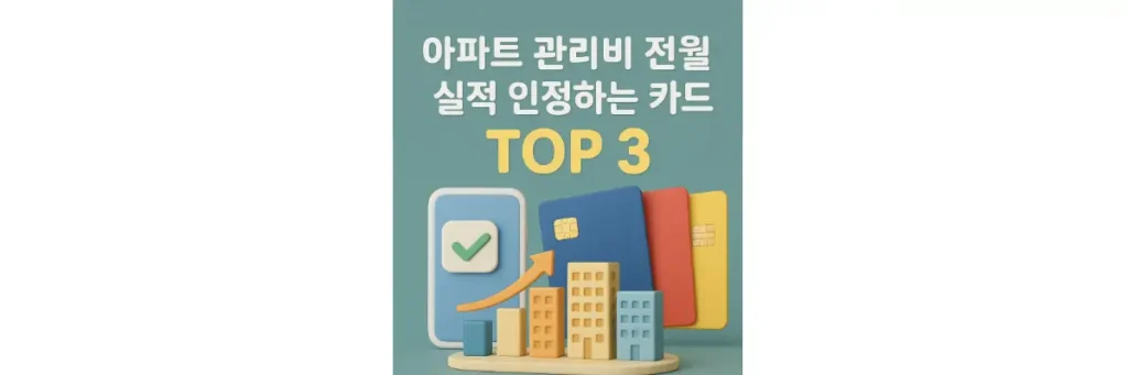 아파트 관리비 실적 인정