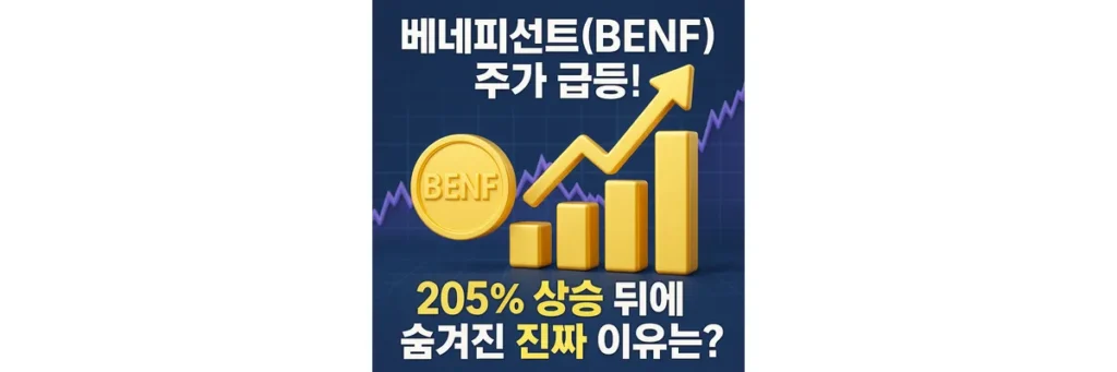 베네피선트 주가 급등