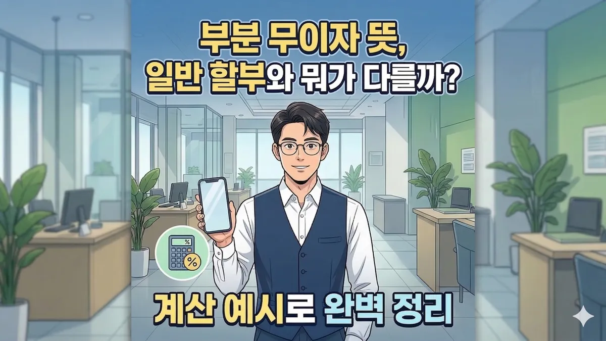 부분 무이자 할부
