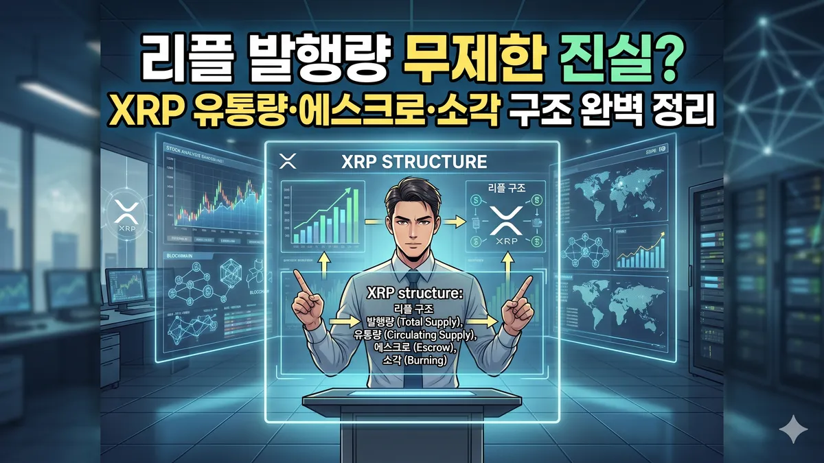 리플 발행량 무제한