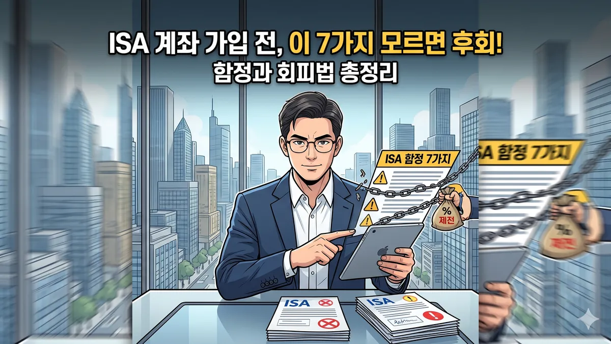 ISA계좌 단점