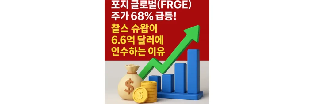 포지 글로벌 주가 급등