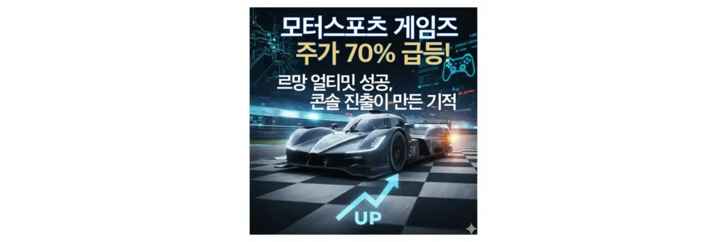 모터스포츠 게임즈 주가 급등
