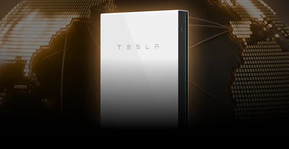 테슬라 파워월 정면 