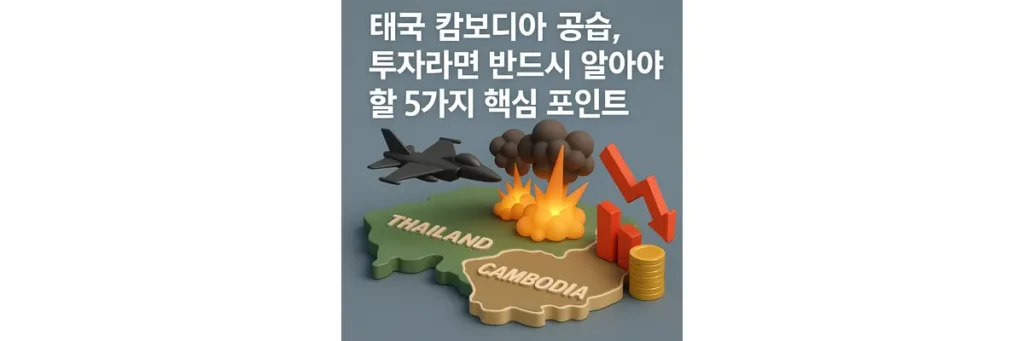 태국 캄보디아 공습