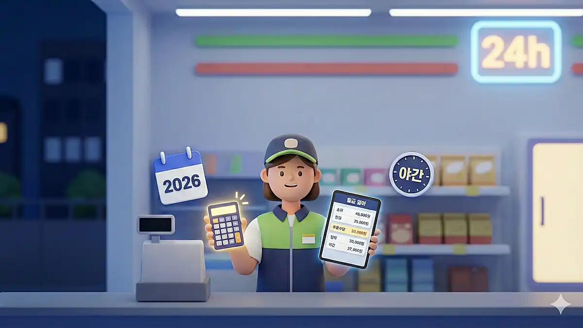 편의점 알바 월급