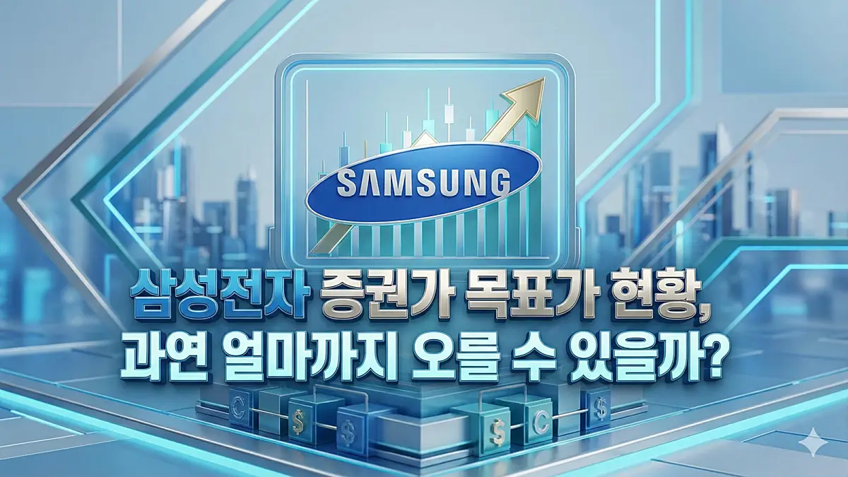 삼성전자 증권가 목표가 현황