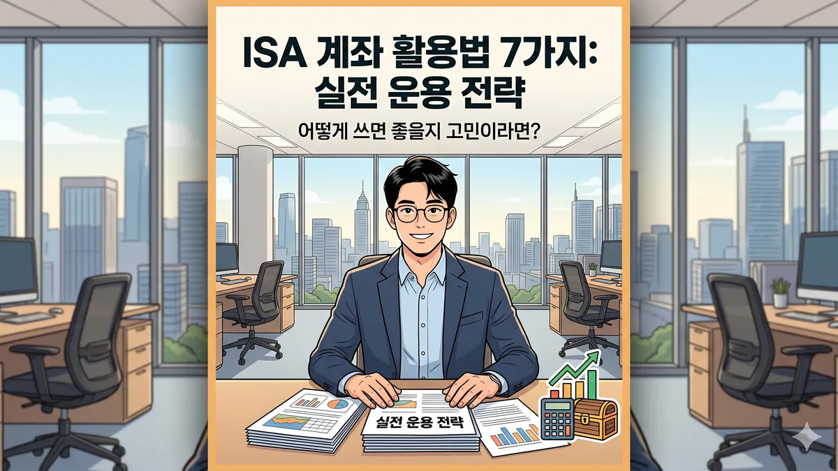 ISA 계좌 활용법