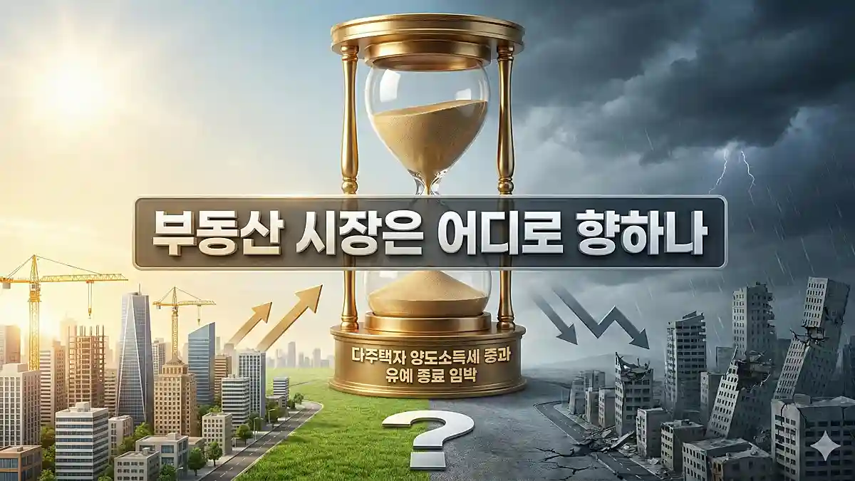 다주택자 양도소득세 중과 유예 종료