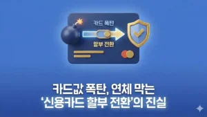 신용카드 할부 전환