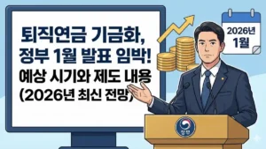 퇴직연금 기금화 (출처:AI 생성)