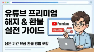 유튜브 프리미엄 해지