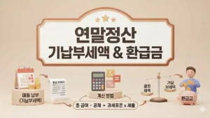 연말정산 기납부세액 환급금