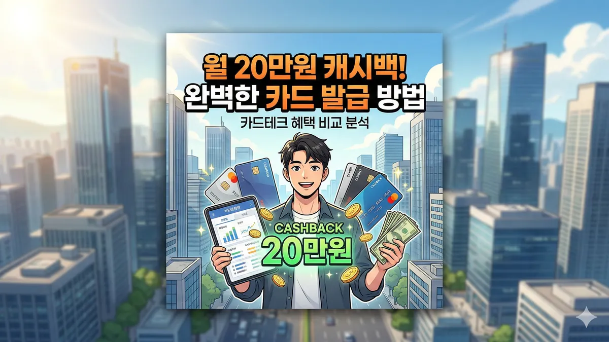 카드테크 혜택 비교