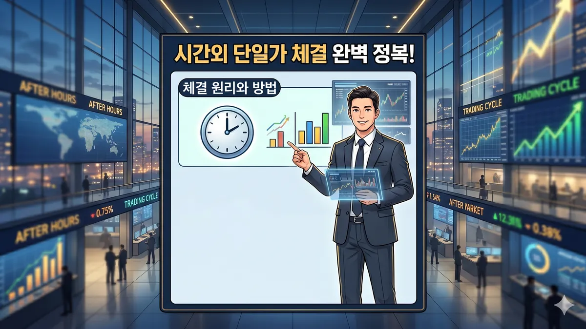 시간외 단일가 체결 원리
