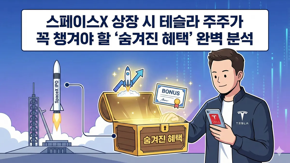 스페이스X 상장 시 테슬라 주주