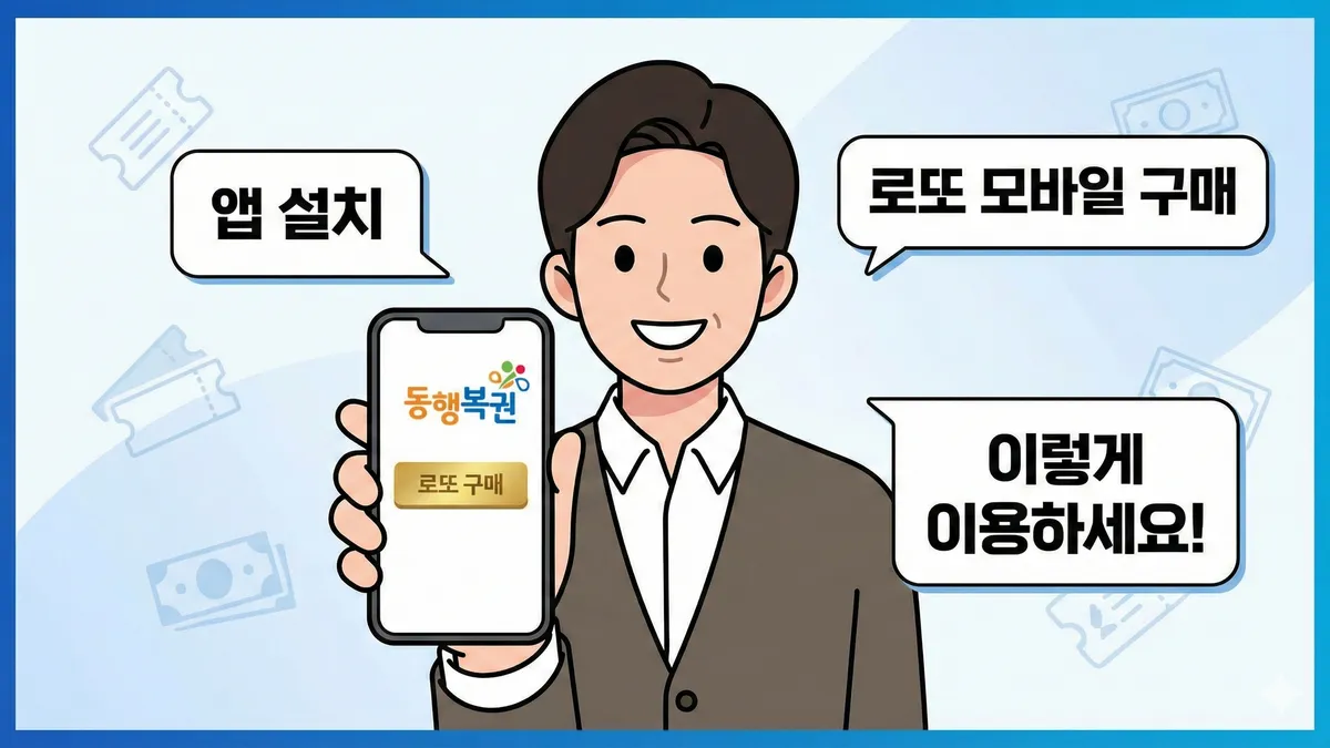 동행복권 앱 설치