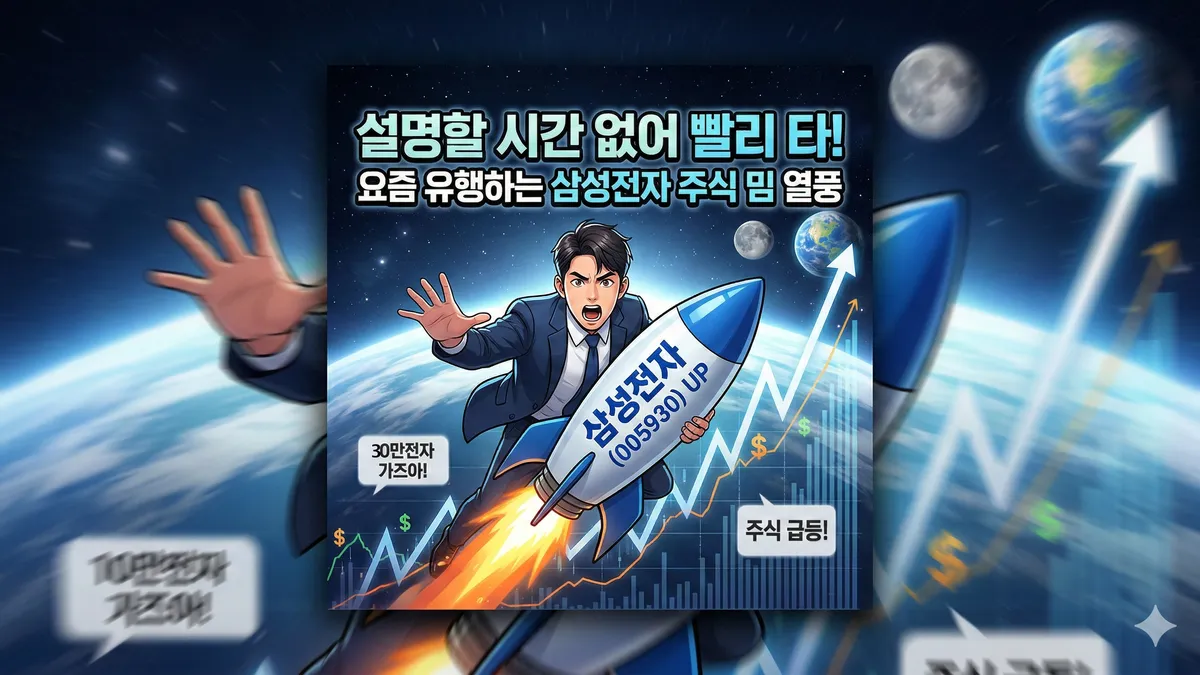 삼성전자 주식 밈