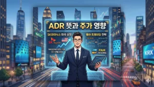 ADR 뜻과 주가 영향