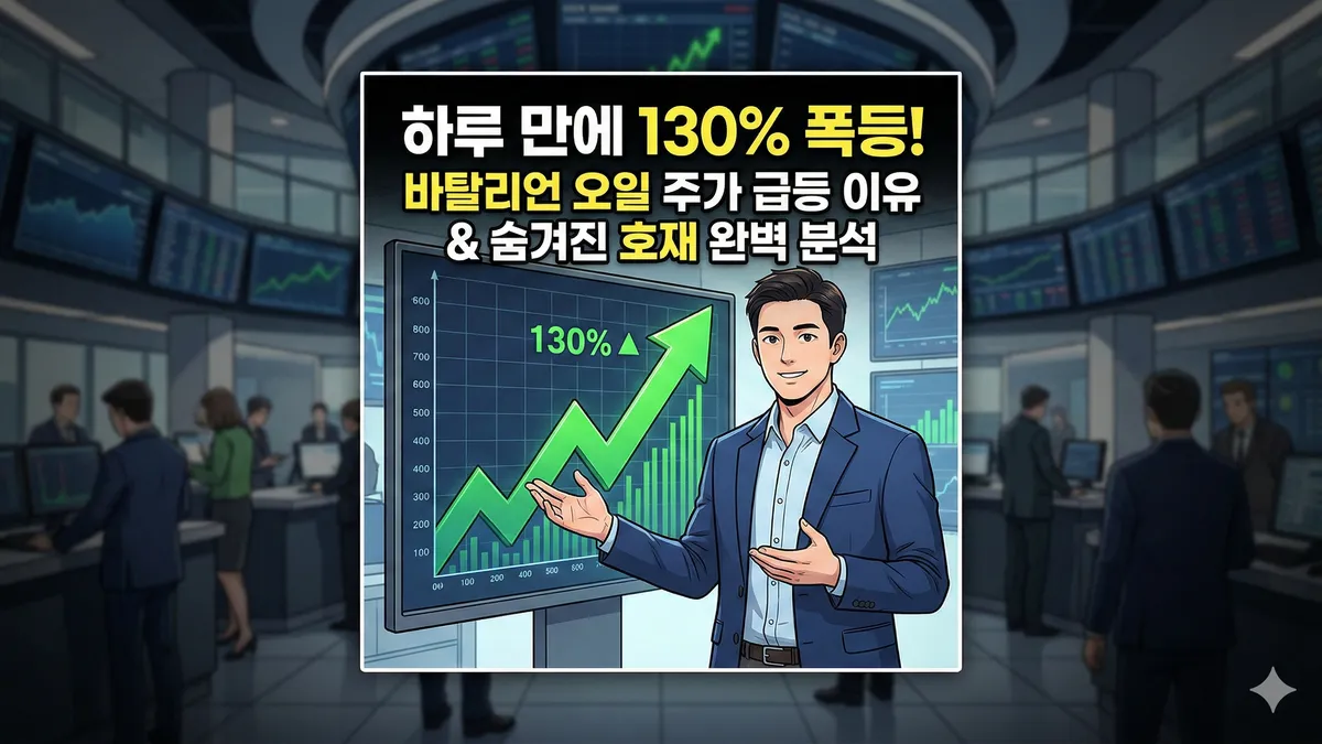 바탈리언 오일 주가 급등