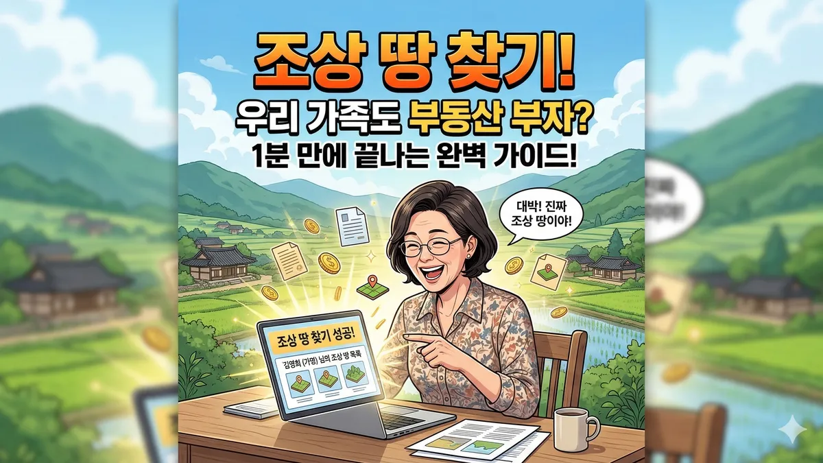 조상 땅 찾기